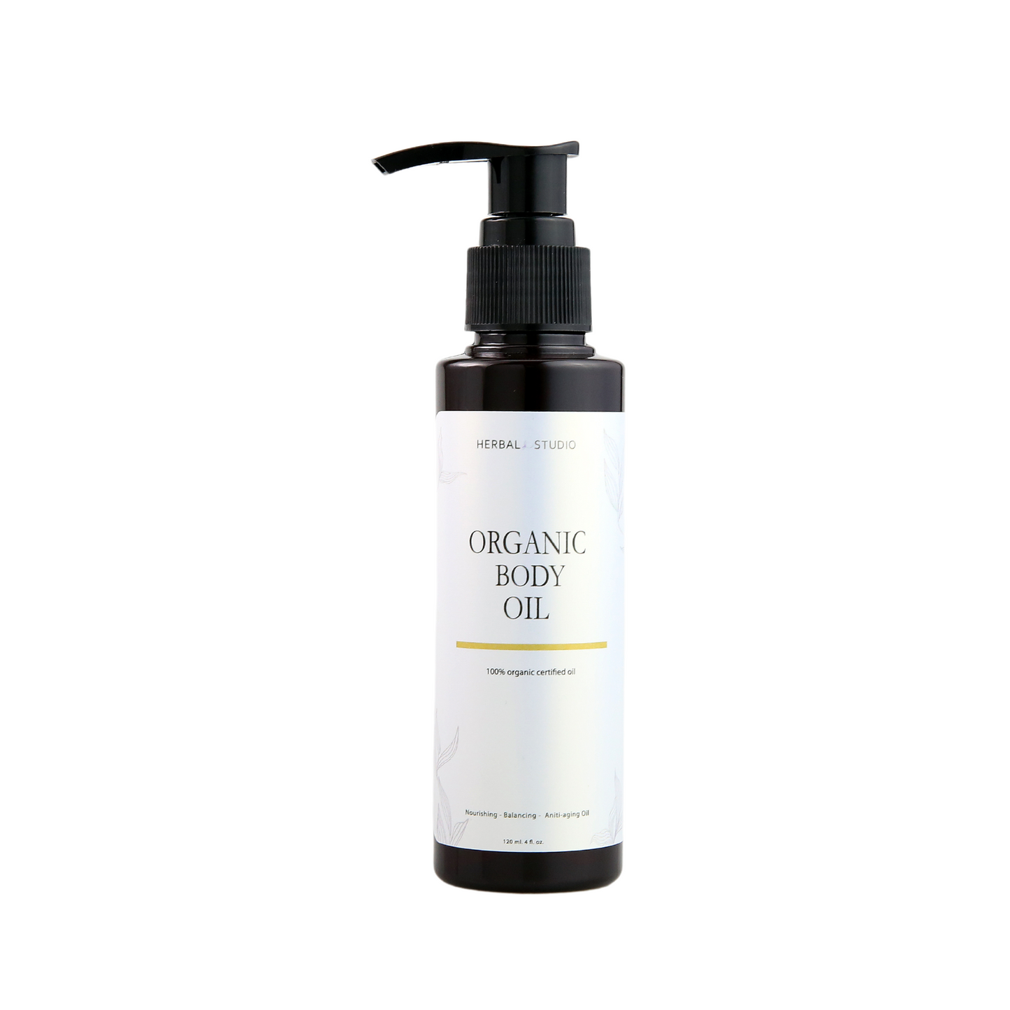 Organic anti-aging body oil